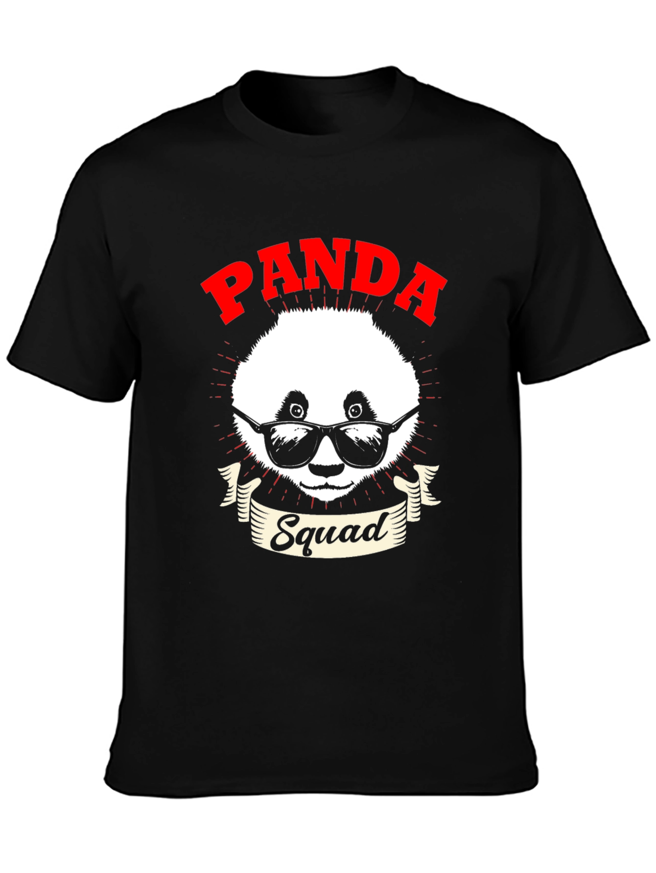 Panda Squad Graphic Tee - Cool & Comfy