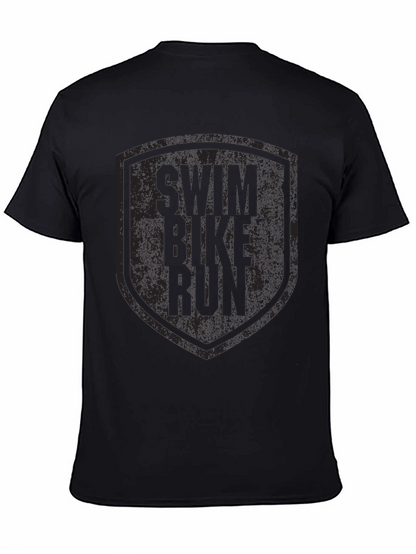 Swim Bike Run Triathlon T-Shirt