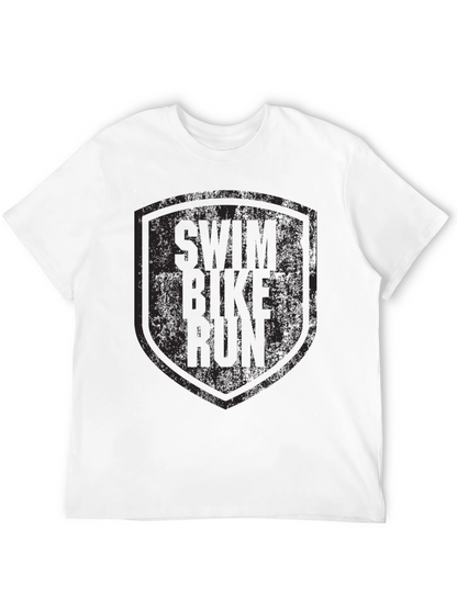 Swim Bike Run Triathlon T-Shirt