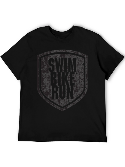 Swim Bike Run Triathlon T-Shirt