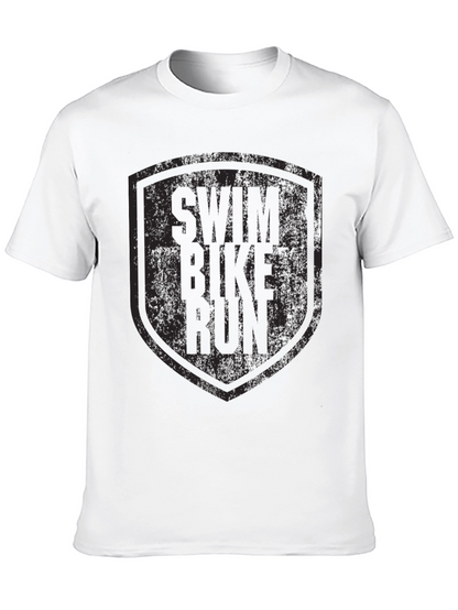 Swim Bike Run Triathlon T-Shirt