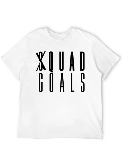Squad Goals Black Crewneck T-Shirt