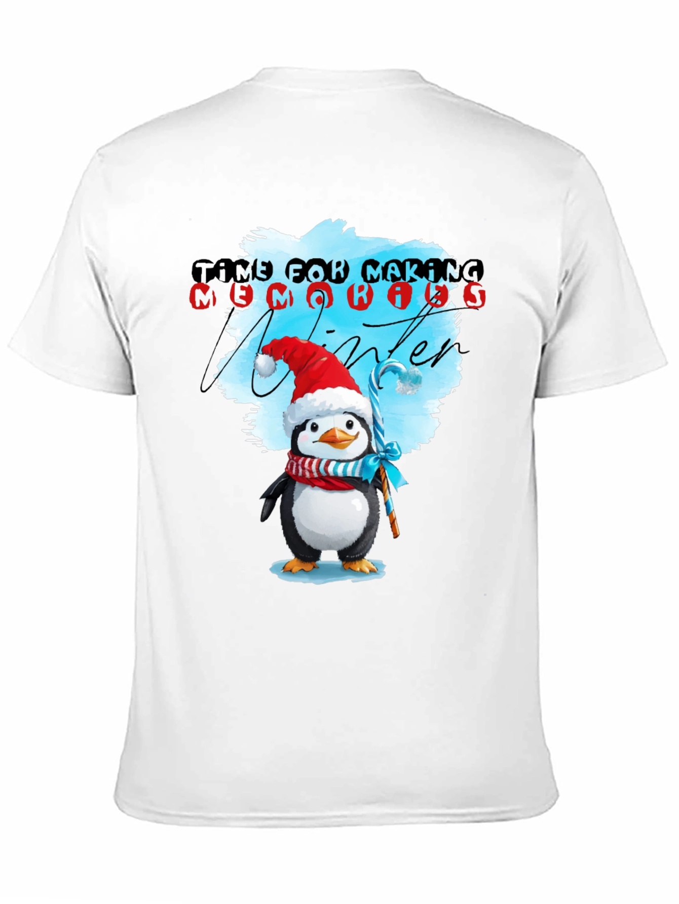 Winter Penguin T-Shirt: Time for Making Memories
