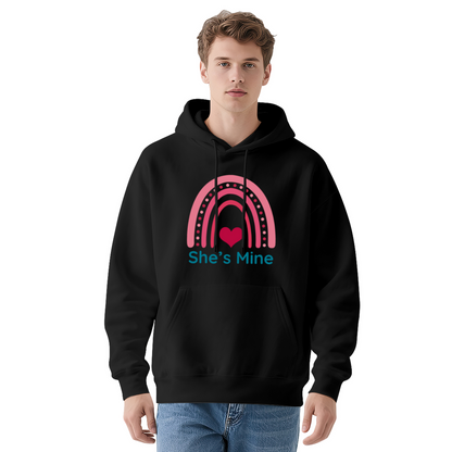 Trendy Hooded Sweatshirt - Inspirational Quote