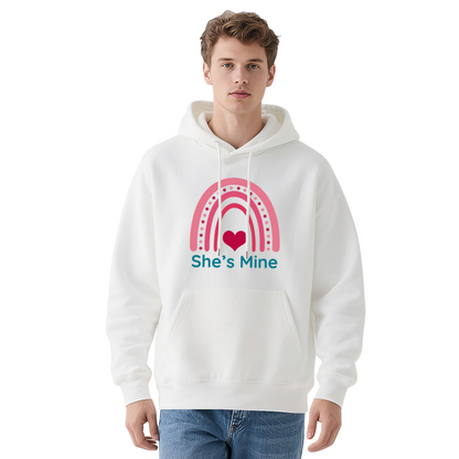 Trendy Hooded Sweatshirt - Inspirational Quote