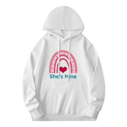 Trendy Hooded Sweatshirt - Inspirational Quote