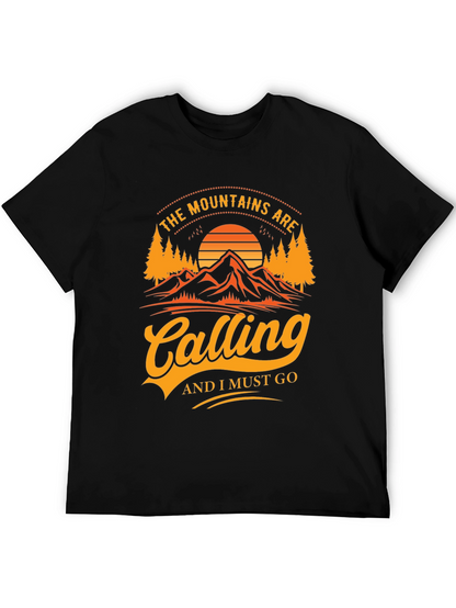Mountains Calling Graphic Tee - Adventure Awaits!