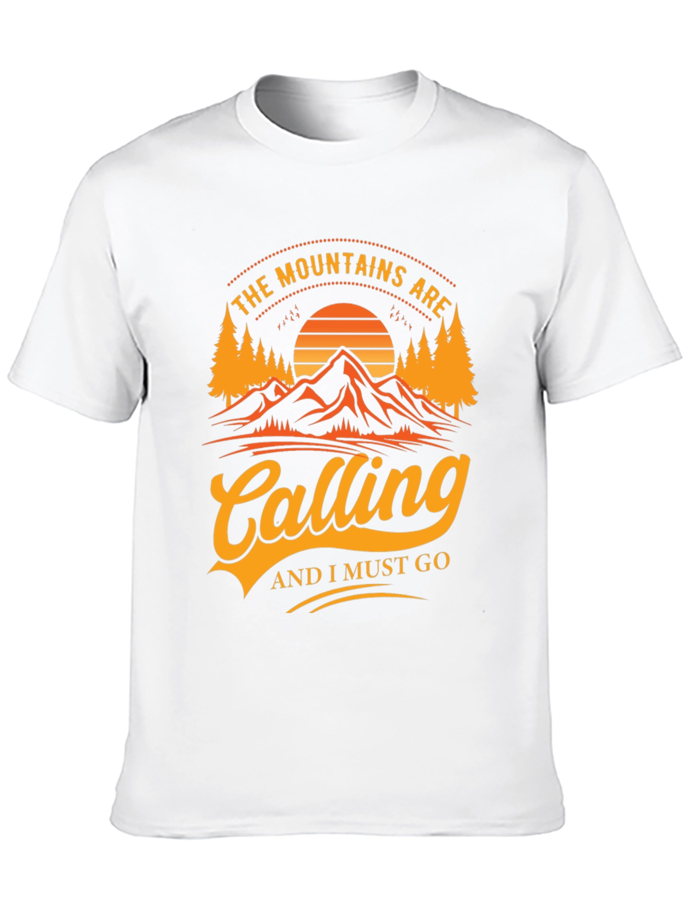 Mountains Calling Graphic Tee - Adventure Awaits!