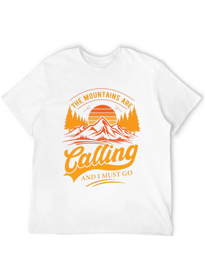 Mountains Calling Graphic Tee - Adventure Awaits!