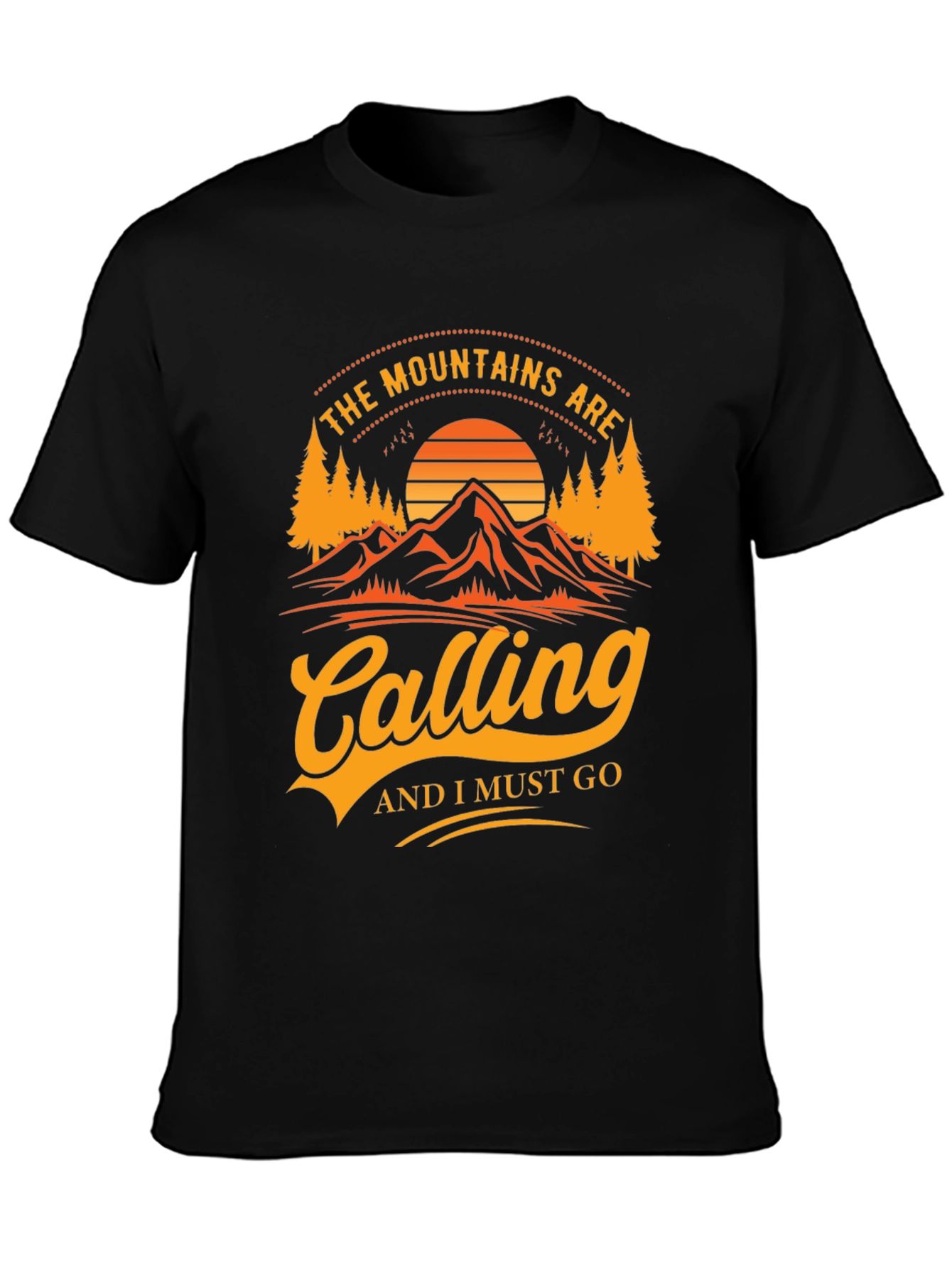 Mountains Calling Graphic Tee - Adventure Awaits!