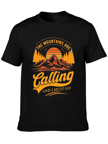 Mountains Calling Graphic Tee - Adventure Awaits!