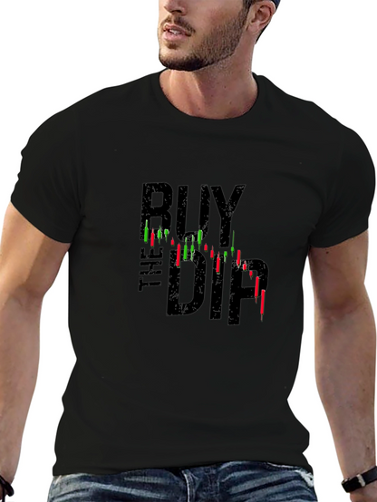 Buy The Dip Trader T-Shirt - Black