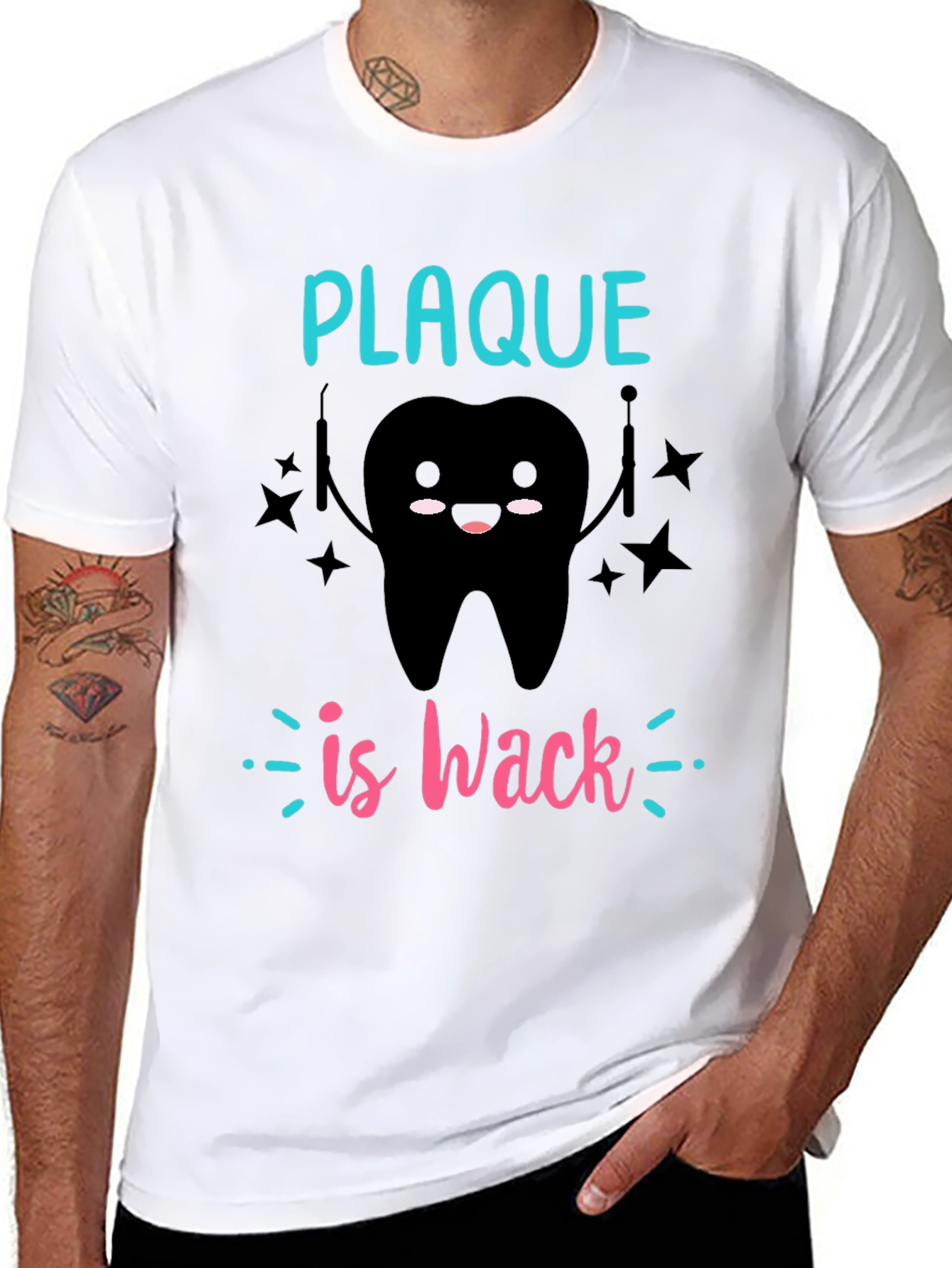 Plaque is Wack T-Shirt - Dental Humor