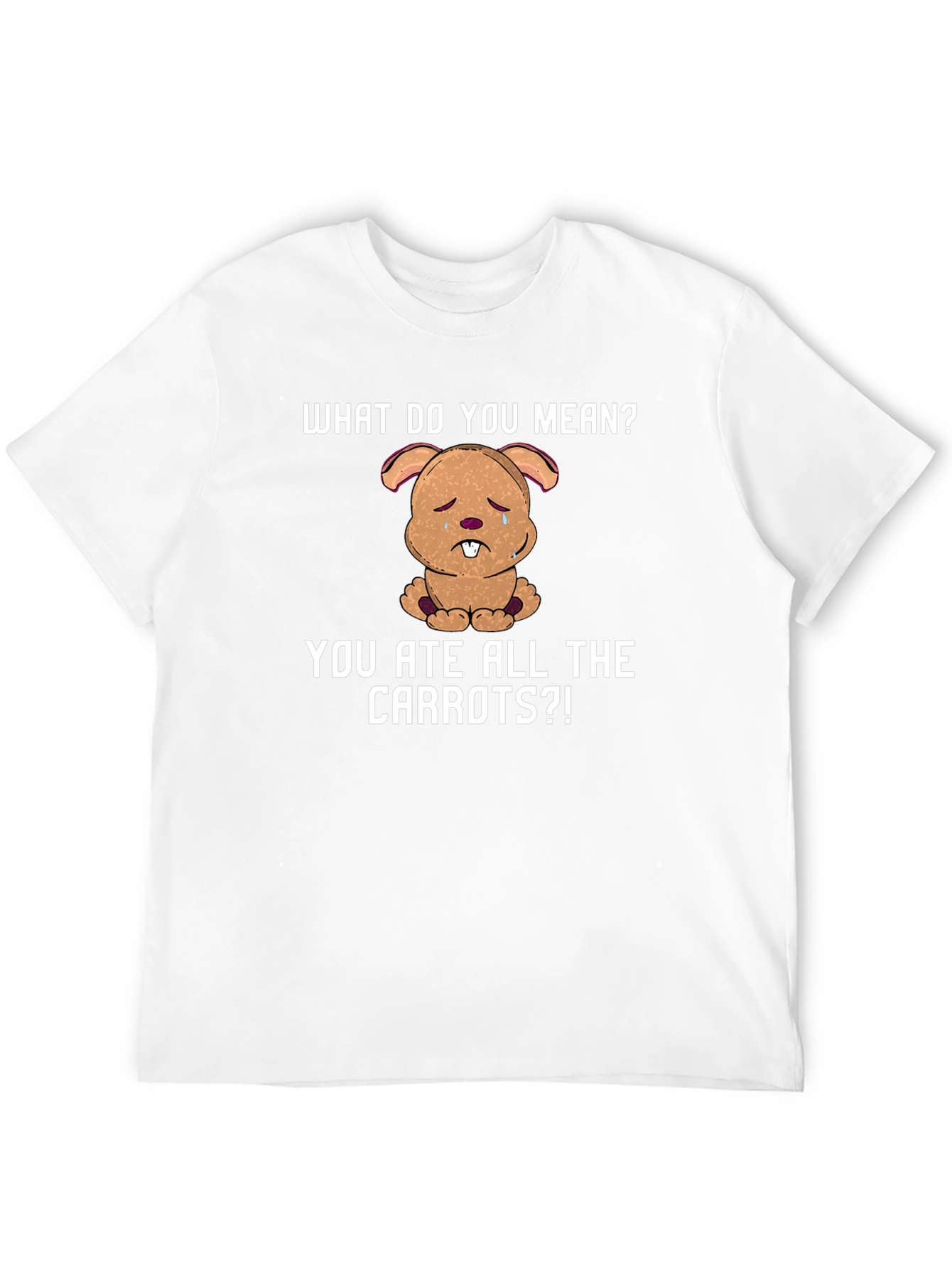 Sad Bunny Carrots T-Shirt