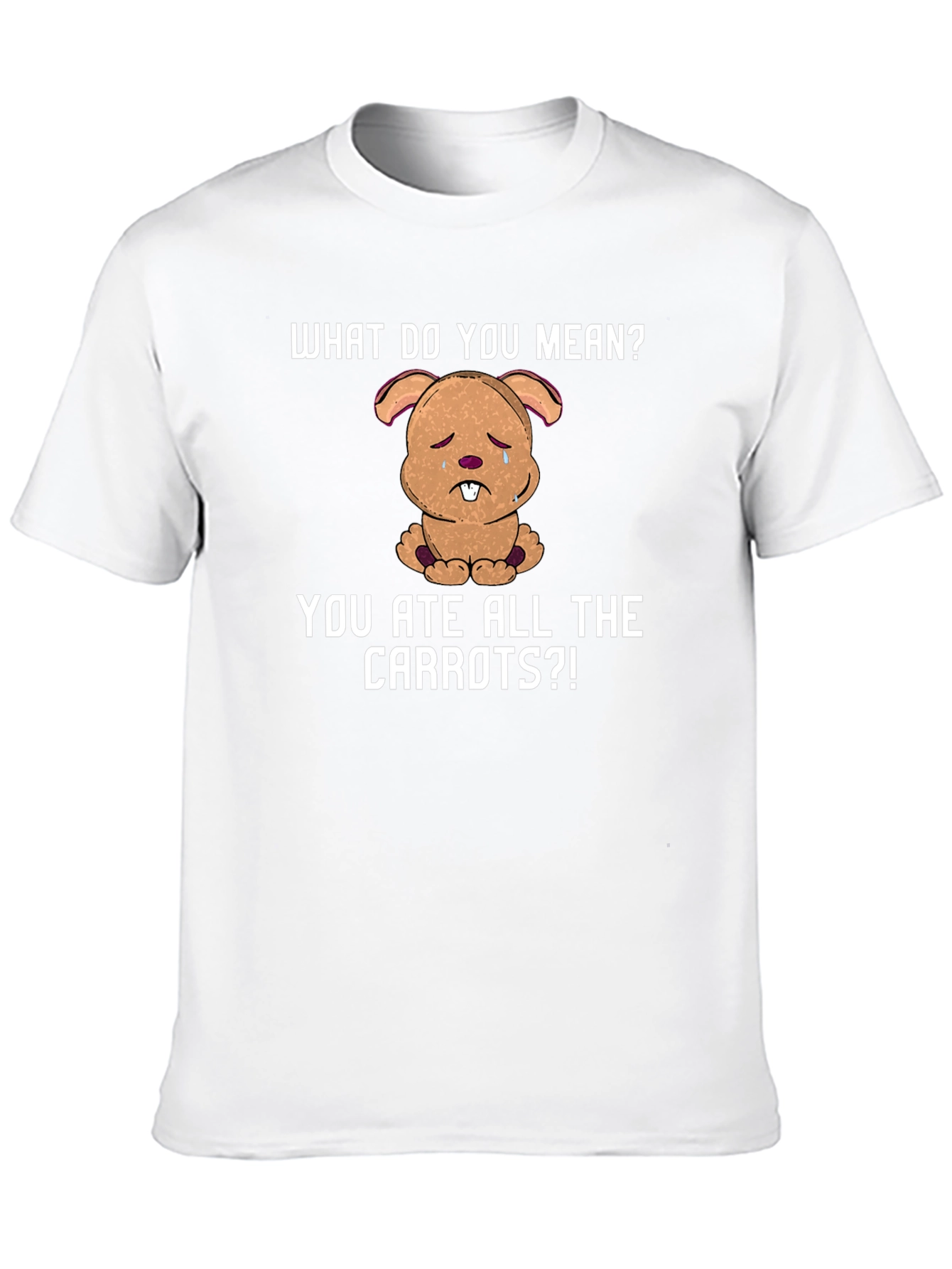 Sad Bunny Carrots T-Shirt