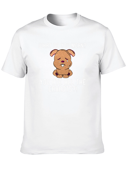 Sad Bunny Carrots T-Shirt