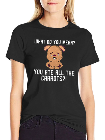 Sad Bunny Carrots T-Shirt