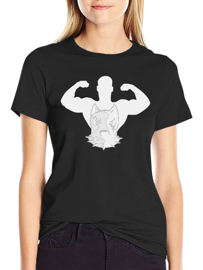 Pitbull Bodybuilder Black T-Shirt