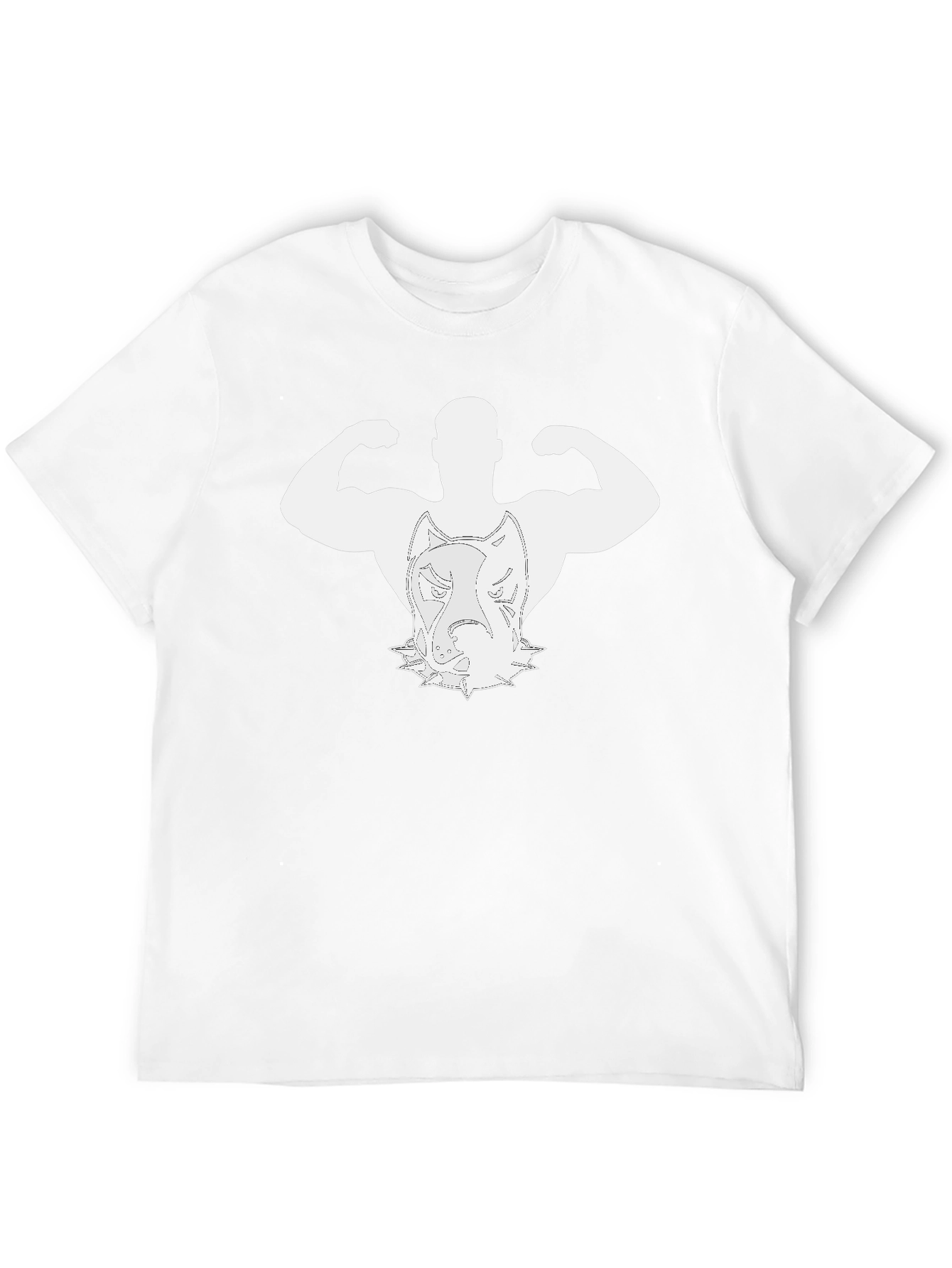 Pitbull Bodybuilder Black T-Shirt