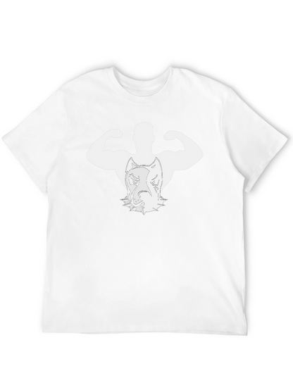Pitbull Bodybuilder Black T-Shirt