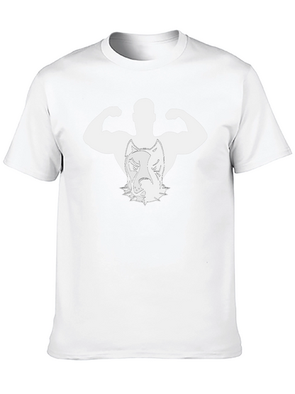 Pitbull Bodybuilder Black T-Shirt