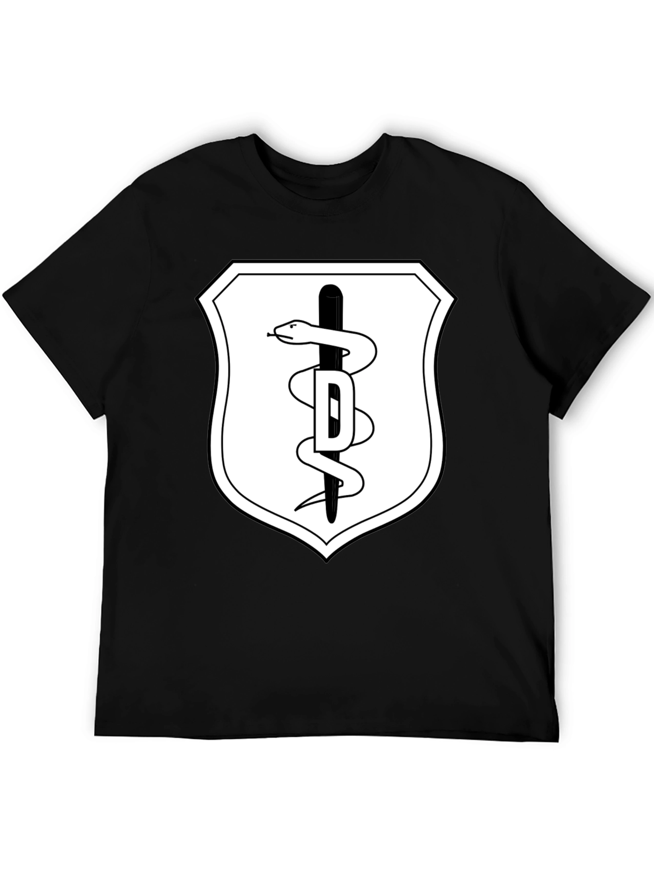 DDS Snake Rod T-Shirt Black
