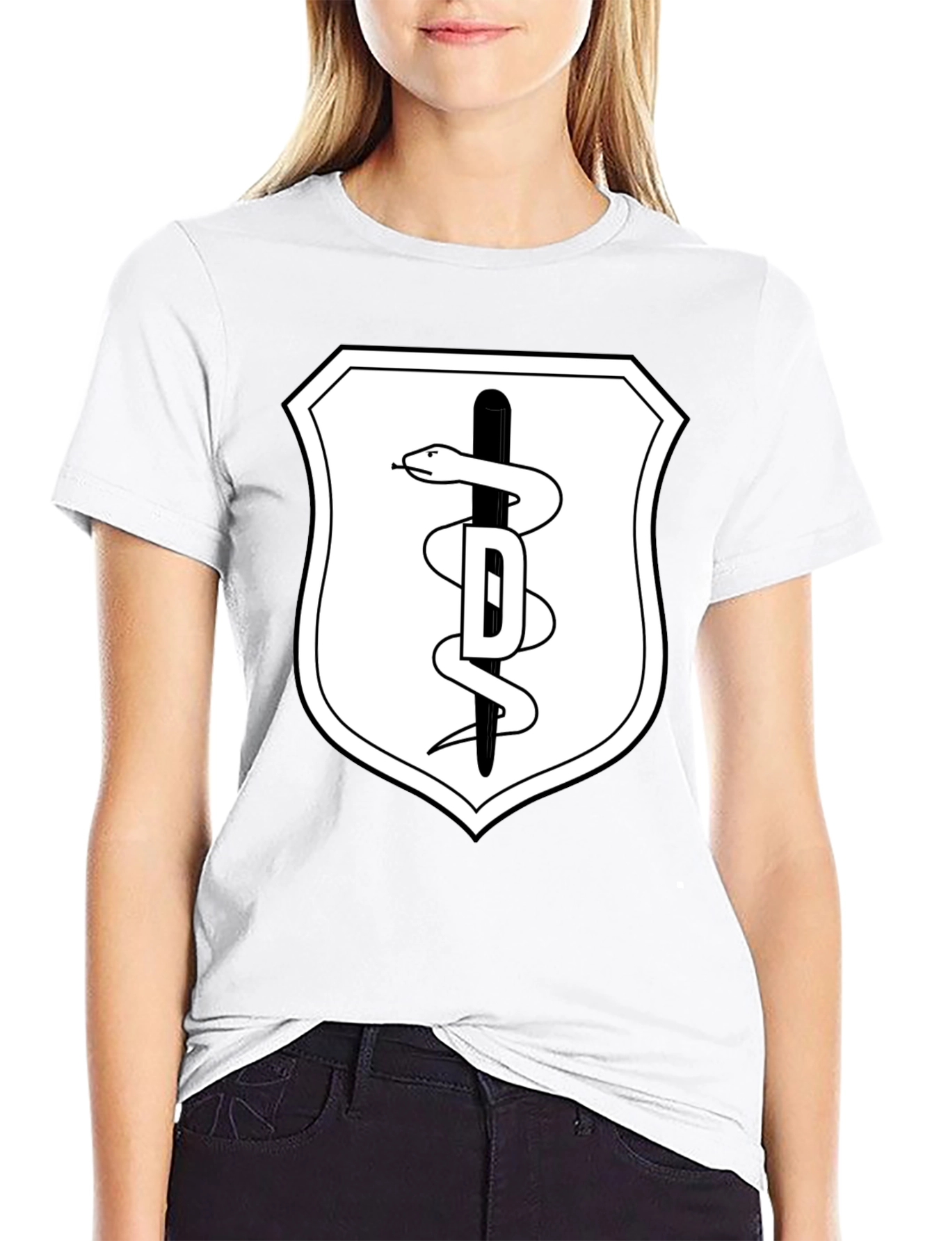 DDS Snake Rod T-Shirt Black