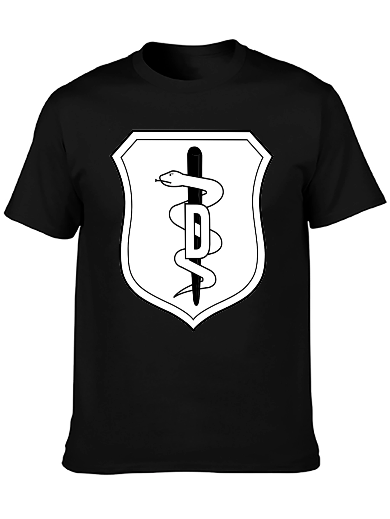 DDS Snake Rod T-Shirt Black