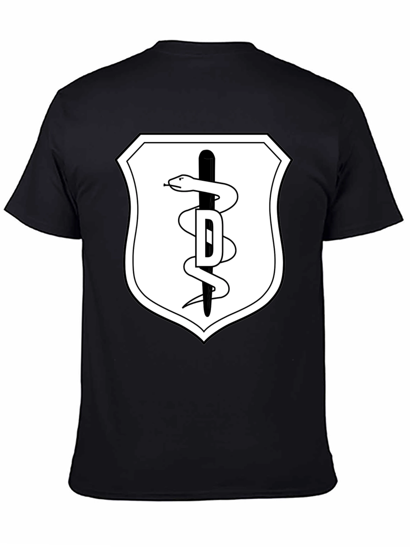 DDS Snake Rod T-Shirt Black