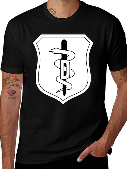 DDS Snake Rod T-Shirt Black