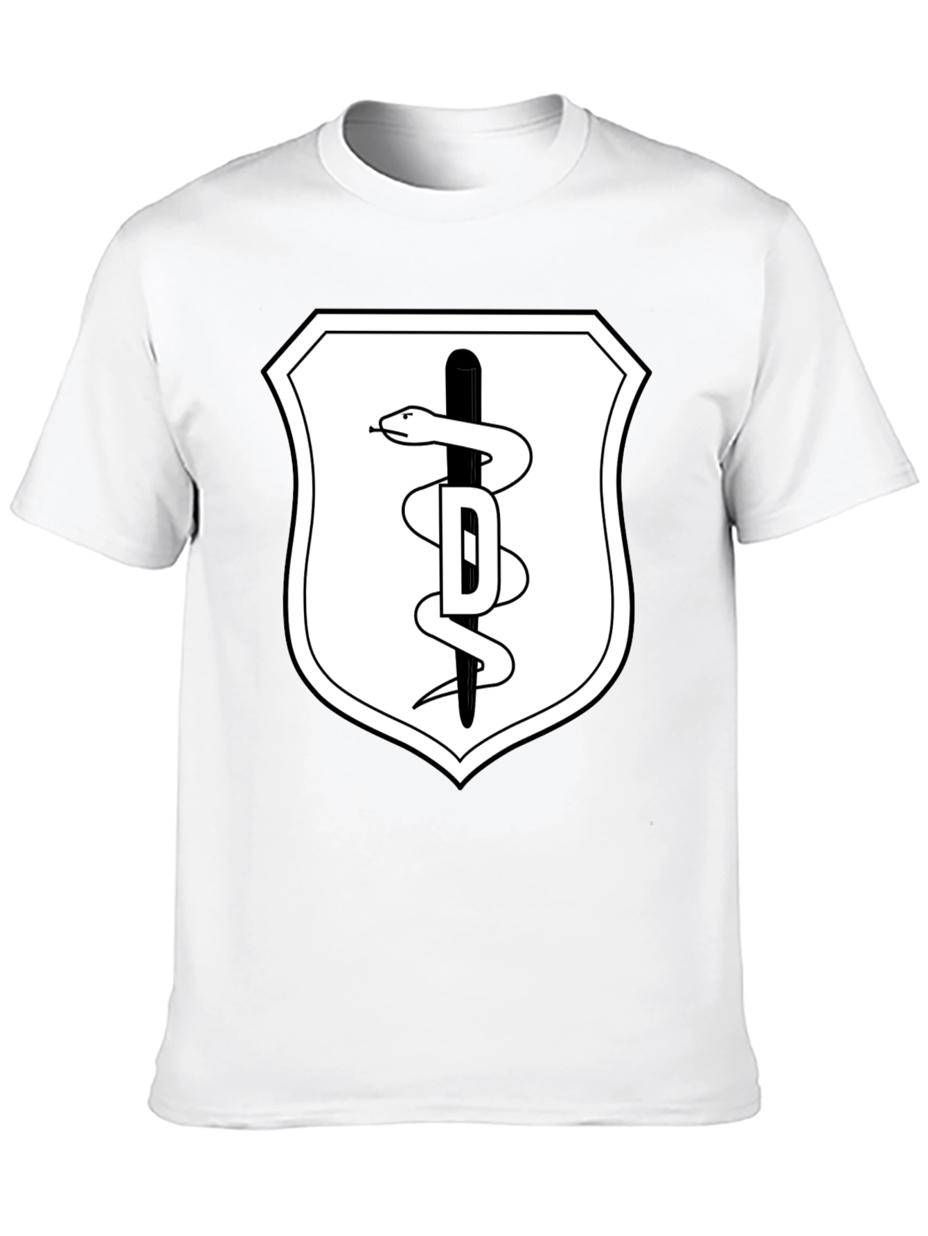 DDS Snake Rod T-Shirt Black
