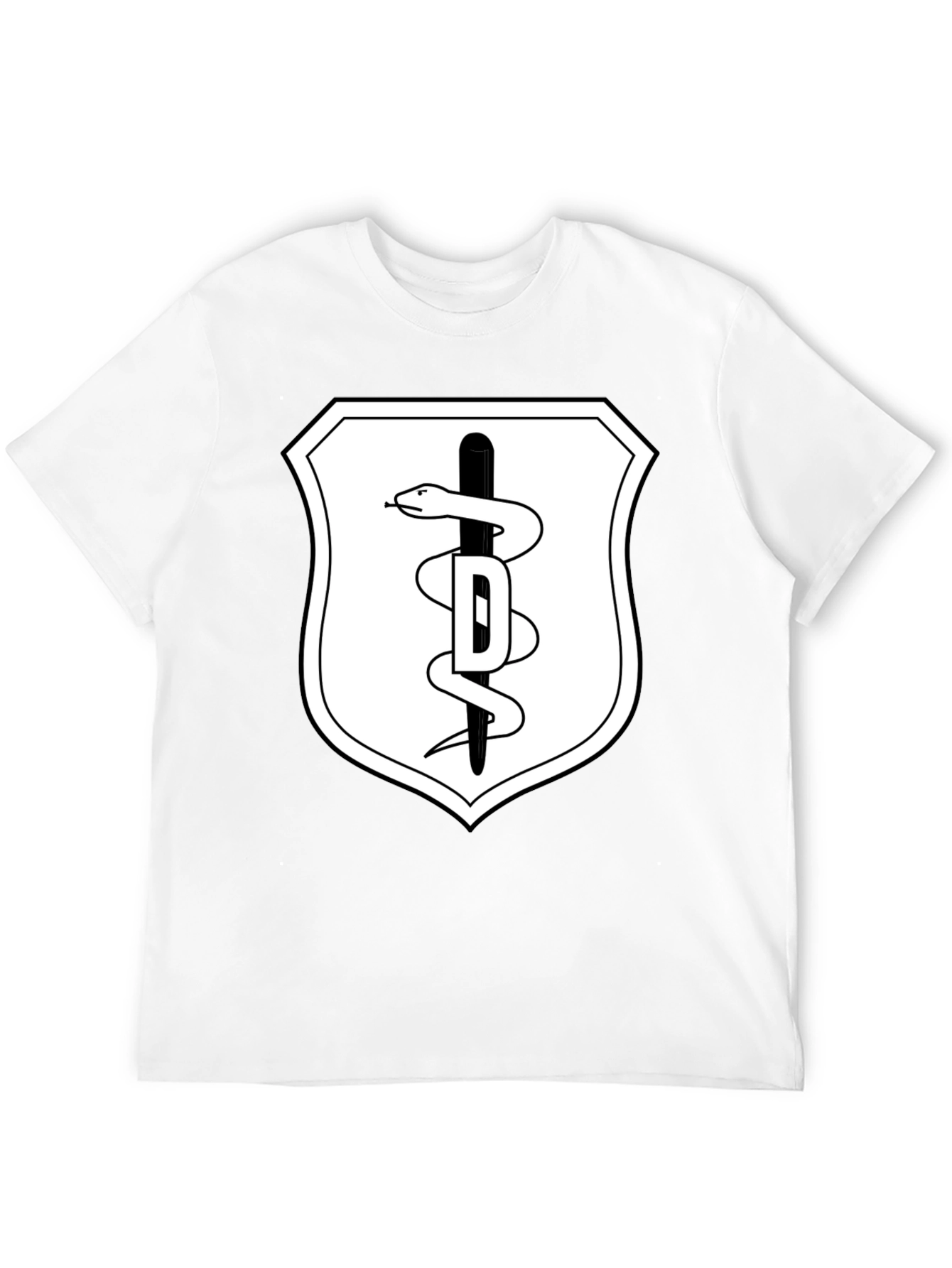 DDS Snake Rod T-Shirt Black