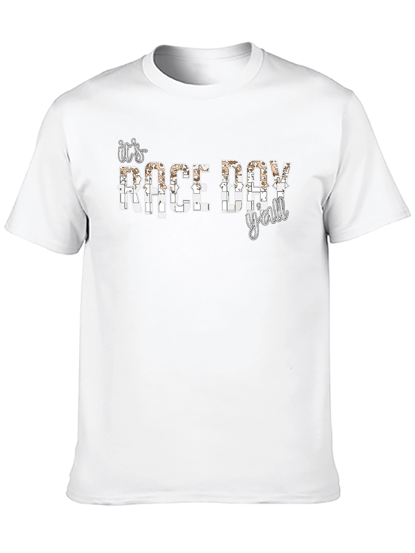 Its Race Day Yall Black T-Shirt