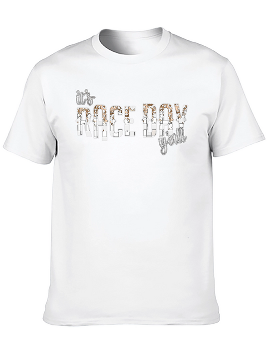 Its Race Day Yall Black T-Shirt