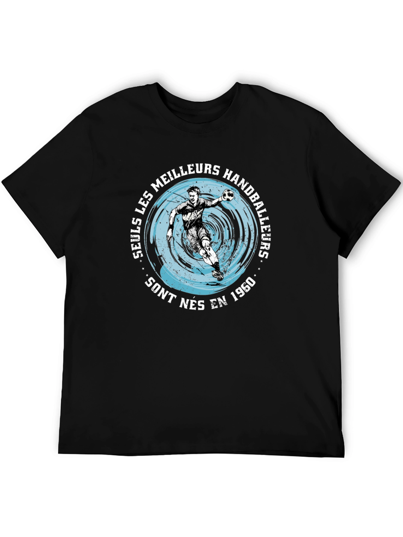 Handball Player Graphic T-Shirt