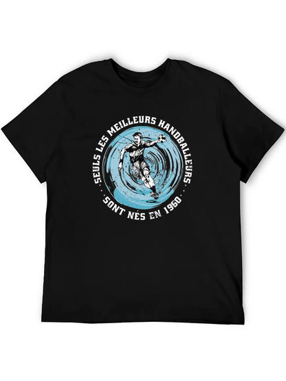 Handball Player Graphic T-Shirt