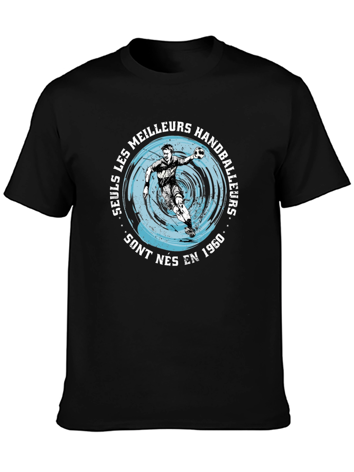 Handball Player Graphic T-Shirt