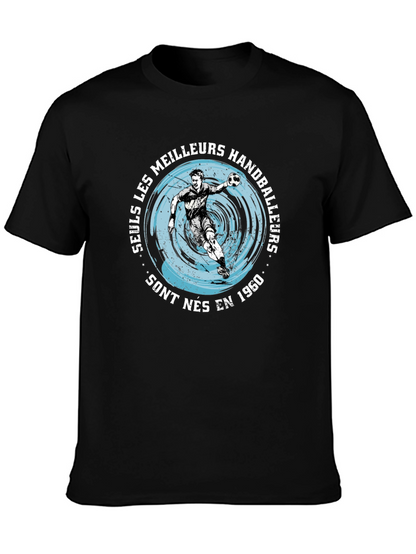 Handball Player Graphic T-Shirt