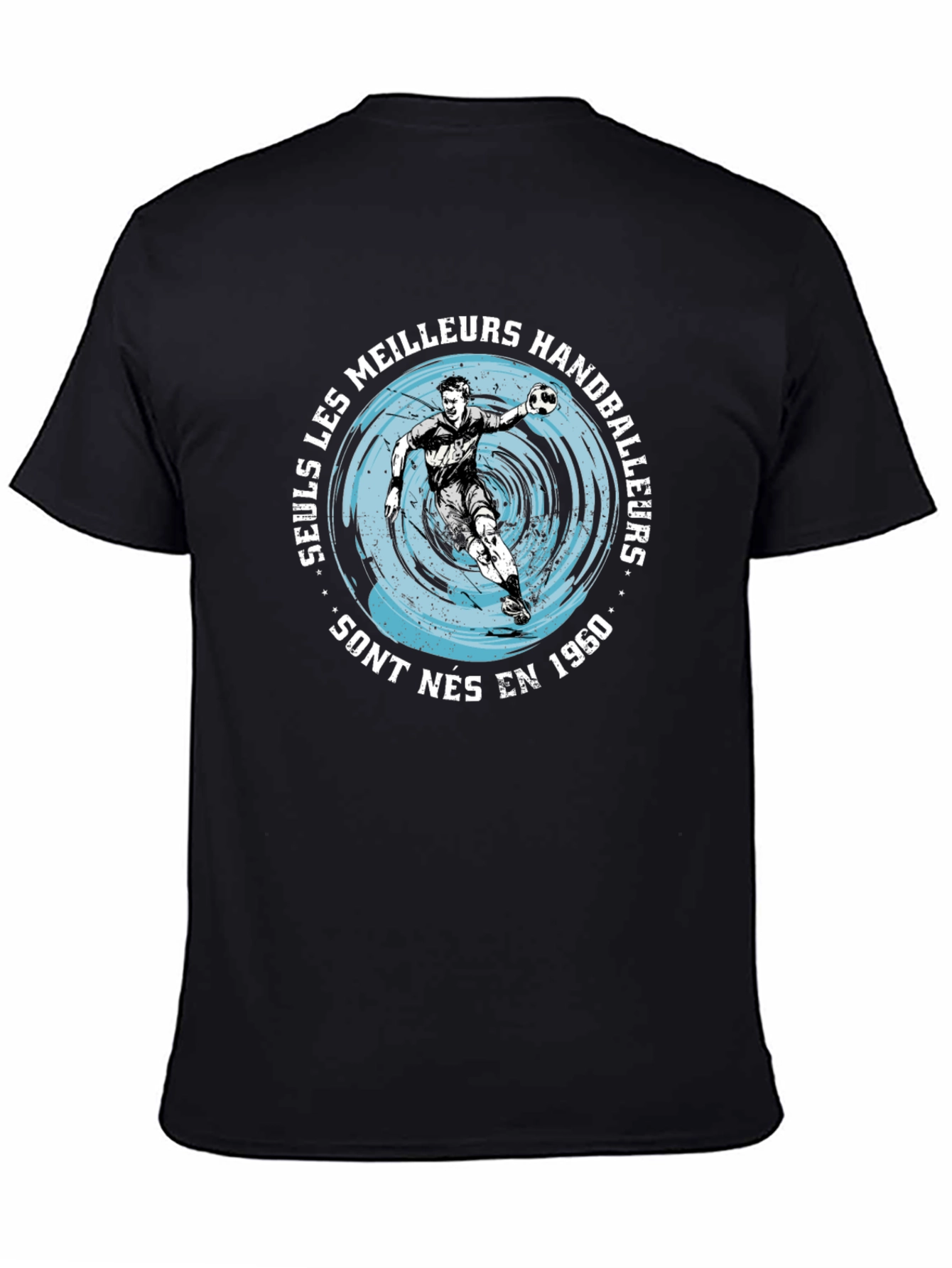 Handball Player Graphic T-Shirt
