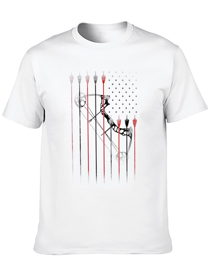 Archery Bow Arrow Graphic T-Shirt