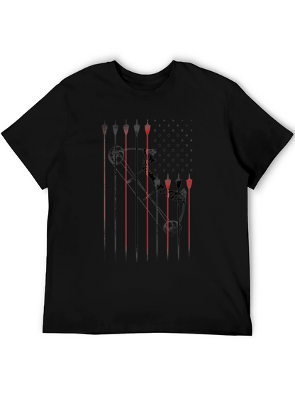 Archery Bow Arrow Graphic T-Shirt
