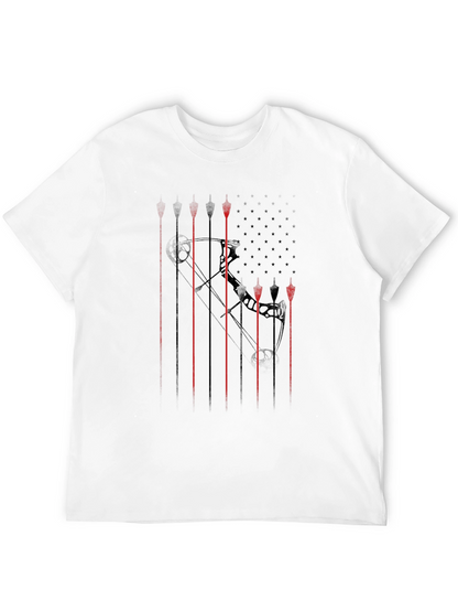 Archery Bow Arrow Graphic T-Shirt