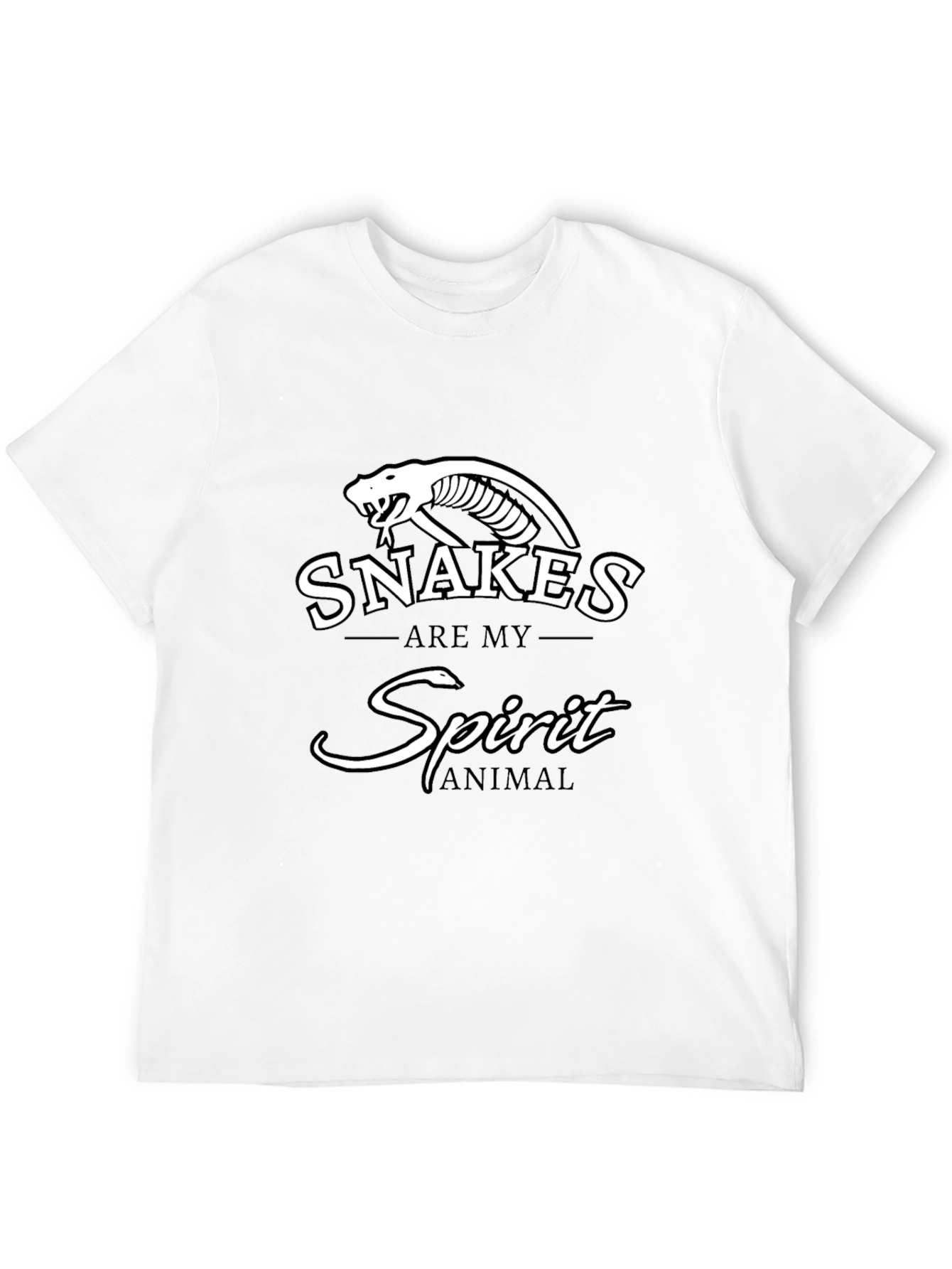 Snakes Are My Spirit Animal Graphic Tee