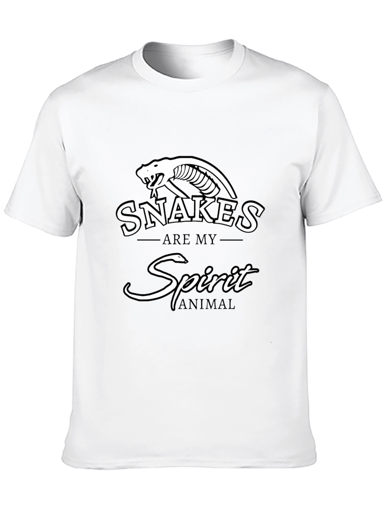 Snakes Are My Spirit Animal Graphic Tee