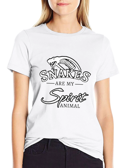 Snakes Are My Spirit Animal Graphic Tee
