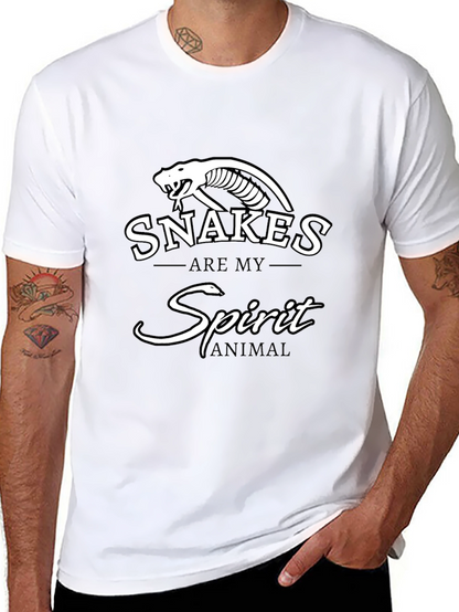 Snakes Are My Spirit Animal Graphic Tee