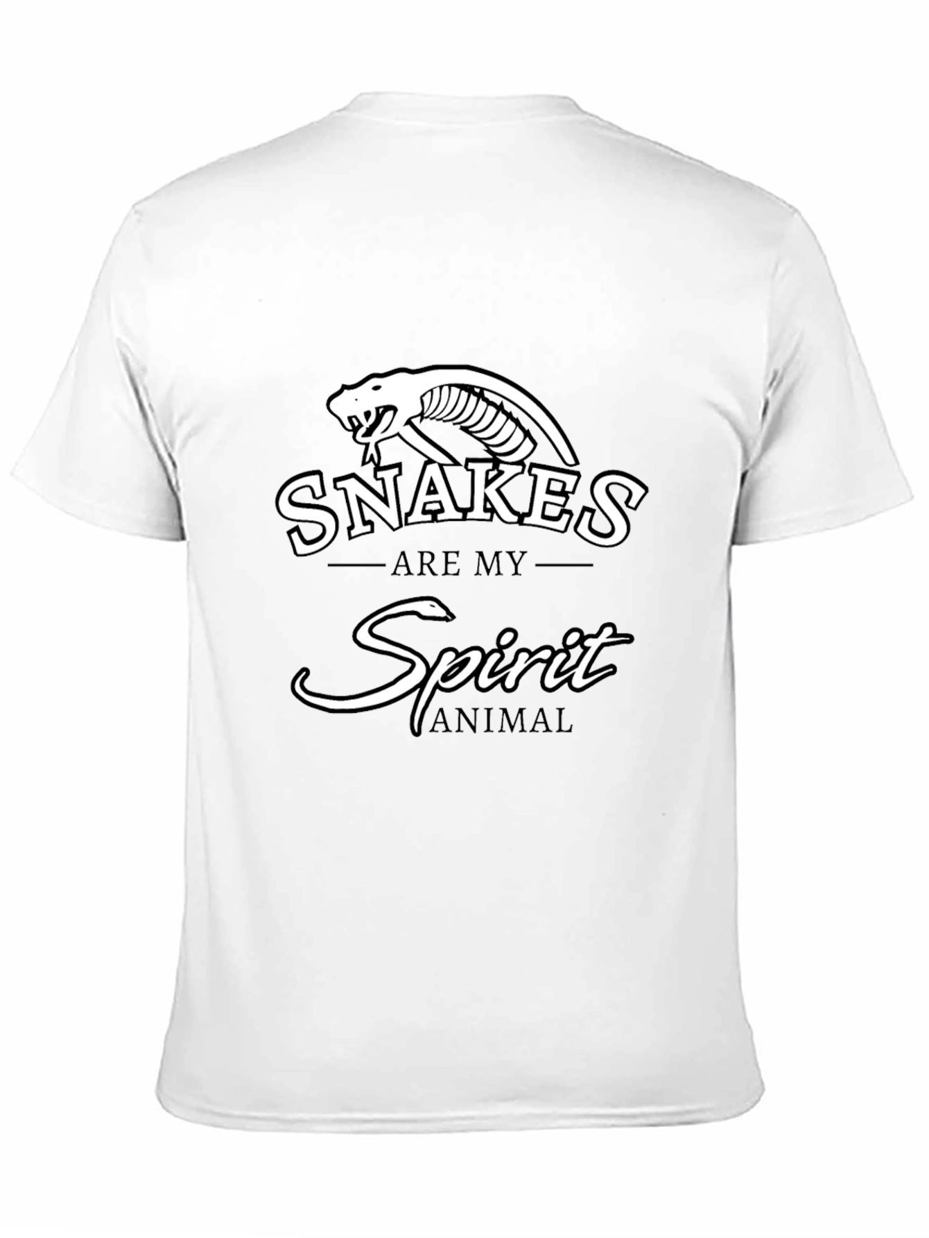 Snakes Are My Spirit Animal Graphic Tee