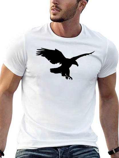 Black Eagle Graphic Tee - Mens Short Sleeve