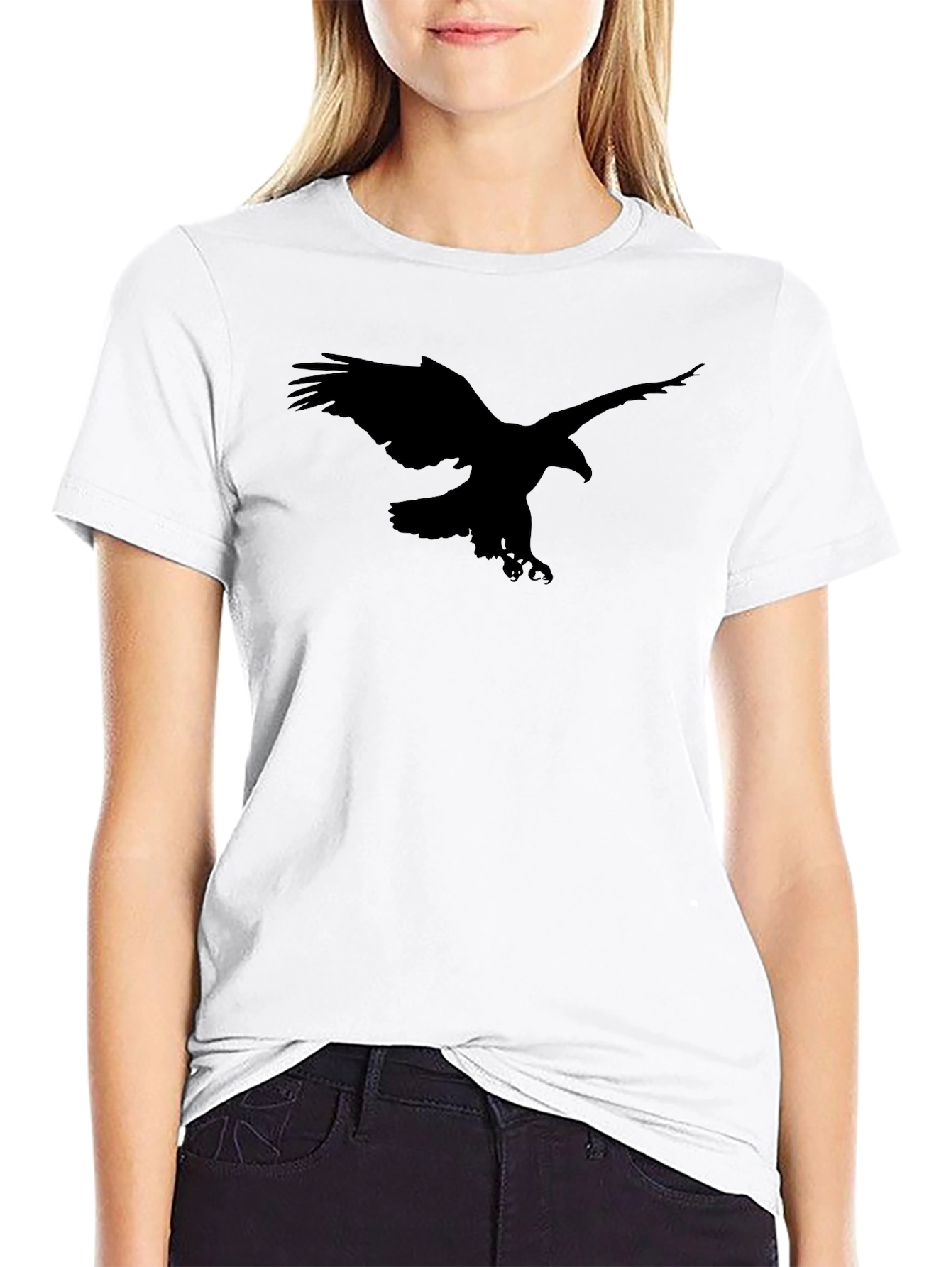 Black Eagle Graphic Tee - Mens Short Sleeve