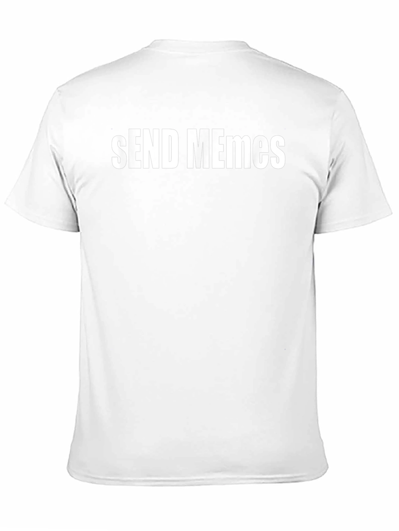 Send Memes Graphic Tee - Black Cotton T-Shirt